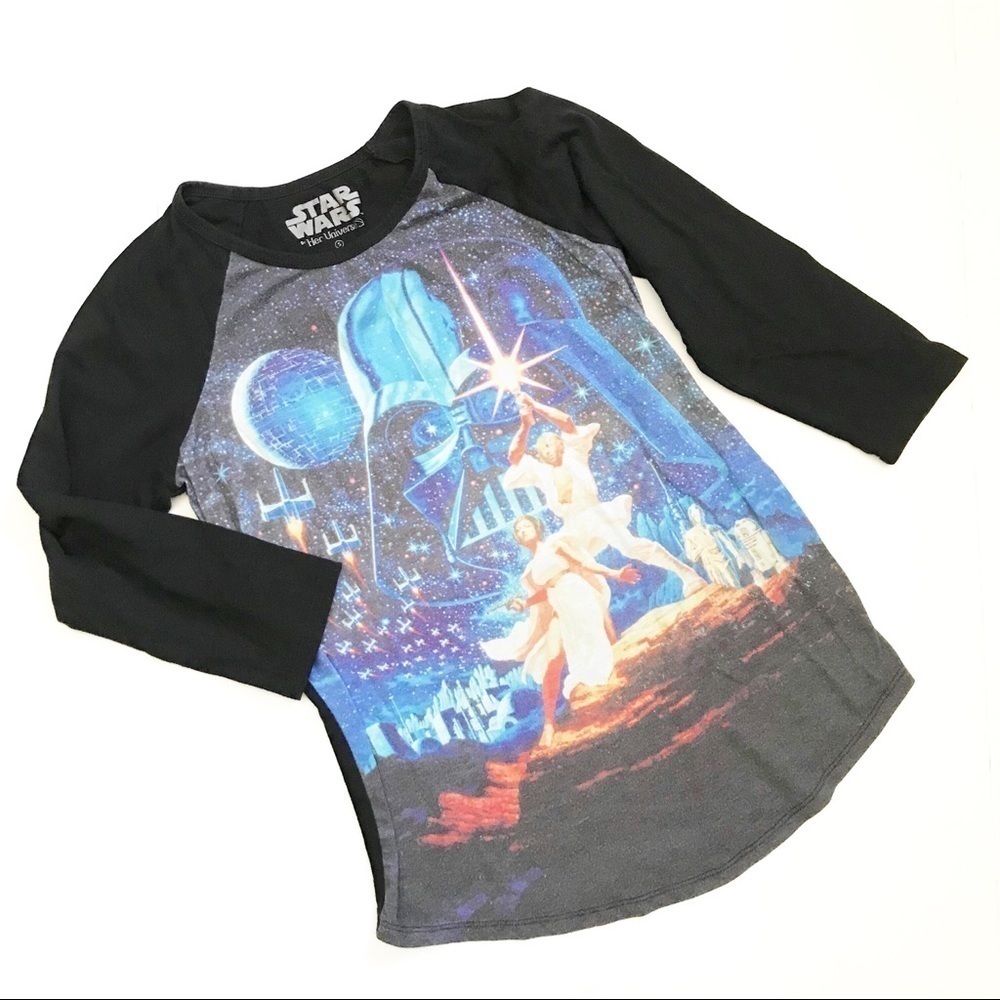 Star Wars by Her Universe Original Poster Tshirt S
